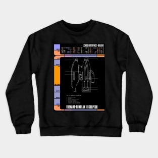 Computer Readout Showing NextGen Disruptor Crewneck Sweatshirt